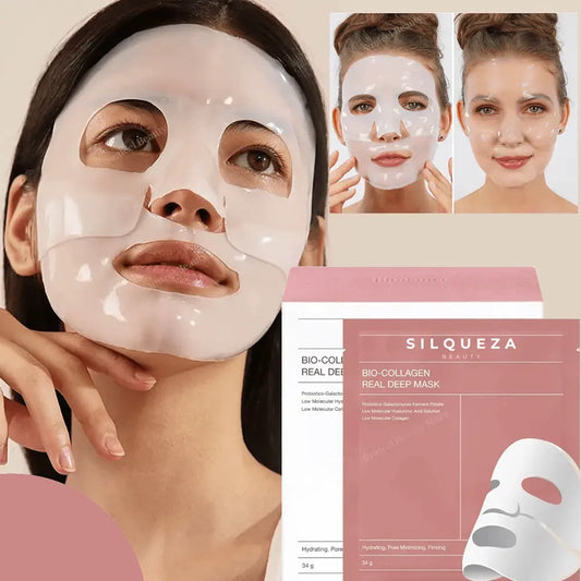 Maschera al Bio Collagene Silqueza™ | Effetto Lifting Senza Chirurgia